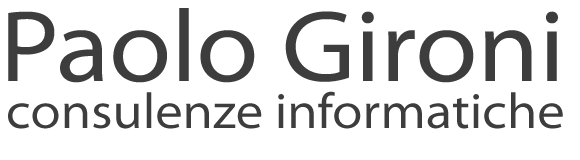 Paolo Gironi - consulenze informatiche